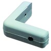 Angle protection corner EPDM 65 grey 50x50